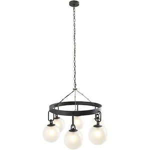 Bailey - 6 Light Chandelier-27 Inches Tall and 29 Inches Wide
