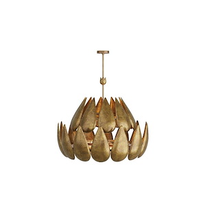 Anastasia - 6 Light Chandelier-35.5 Inches Tall and 40 Inches Wide