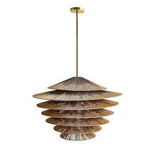 Andria - 1 Light Pendant-24 Inches Tall and 29 Inches Wide