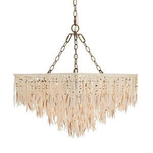 Josephine - 6 Light Chandelier-28 Inch Tall and 30 Inch Wide