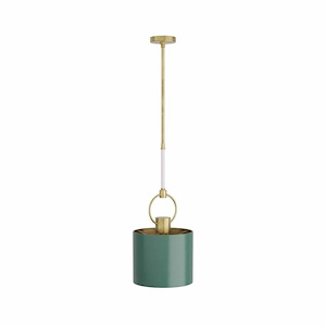 Tarlow - 1 Light Pendant-26 Inches Tall and 12 Inches Wide