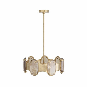 Vella - 7 Light Chandelier-10 Inches Tall and 21 Inches Wide
