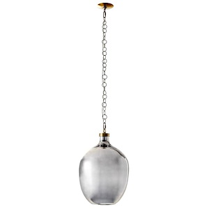 Trost - 1 Light Pendant-24 Inches Tall and 18 Inches Wide