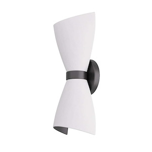 Toni - 2 Light Wall Sconce-14 Inches Tall and 6.5 Inches Wide