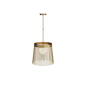 Empire - 1 Light Pendant-20 Inches Tall and 20 Inches Wide