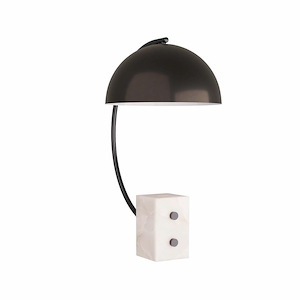 Weslan - 1 Light Desk Lamp-23.5 Inches Tall and 17 Inches Wide