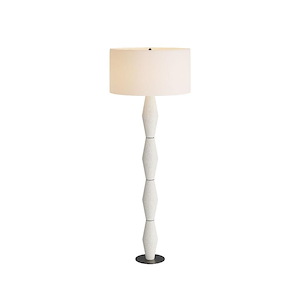Baker - 1 Light Floor Lamp-65 Inches Tall and 23 Inches Wide