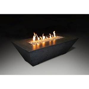 Olympus - 60x30x18 Inch Rectangular NG and LP Fire Pit Table - 996425