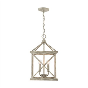 Beakley - 4 Light Foyer In Transitional Style-20.75 Inches Tall and 12 Inches Wide