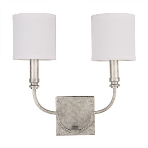 Marisell - 2 Light Wall Sconce In Transitional Style-14 Inches Tall and 14.25 Inches Wide