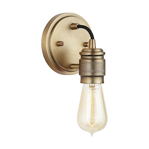 Menlo - 1 Light Wall Sconce In Urban and Industrial Style-5.5 Inches Tall and 5 Inches Wide