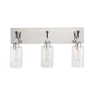 Prospero - 3 Light Bath Vanity In Urban and Industrial Style-12.5 Inches Tall and 24 Inches Wide - 900598