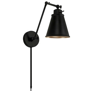 Shay - 1 Light Wall Sconce In Urban and Industrial Style-26 Inches Tall and 6 Inches Wide