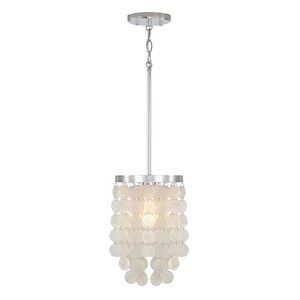 Shelby - 1 Light Pendant In Transitional Style-12.5 Inches Tall and 8.25 Inches Wide - 1034511