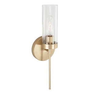 Riley - 1 Light Wall Sconce In Modern Style-17 Inches Tall and 5 Inches Wide - 1267444