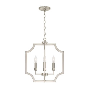Courtney - 4 Light Foyer-18.5 Inches Tall and 16 Inches Wide