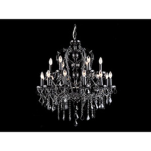 Onyx Ln - 18 Light Chandelier-38 Inches Tall and 34 Inches Wide - 1300652