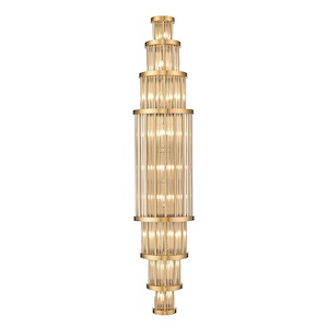 Waldorf - 1 Light Wall Sconce-8 Inches Tall and 19 Inches Wide - 1300689