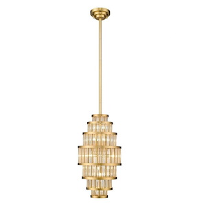 Waldorf - 1 Light Pendant-16 Inches Tall and 25 Inches Wide - 1300690