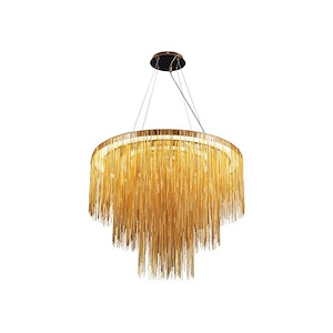 Fountain Ave - 120W LED Pendant-30 Inches Tall and 30 Inches Wide