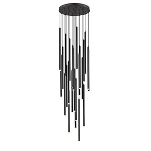 Filmore Ave - 3W 25 LED Chandelier-156 Inches Tall and 28 Inches Wide