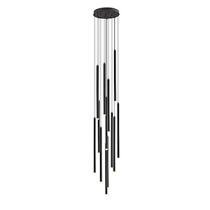 Filmore Ave - 3W 13 LED Chandelier-158 Inches Tall and 17 Inches Wide
