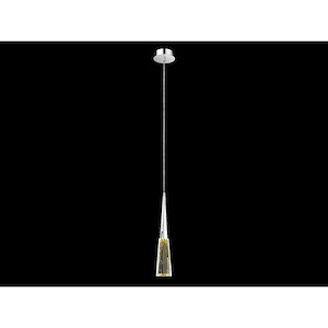 Avalon - 3W 1 LED Pendant-15 Inches Tall and 3.5 Inches Wide
