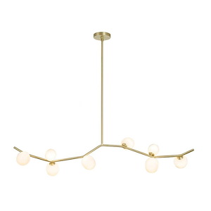 Hampton - 8 Light Chandelier-12 Inches Tall and 10 Inches Wide - 1300730