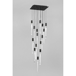 Alpine - 3W 15 LED Pendant-180 Inches Tall and 24 Inches Wide