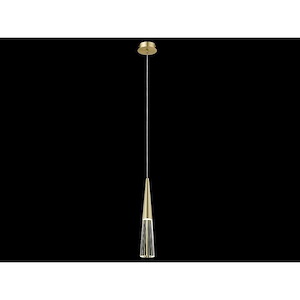 Encino - 3W 1 LED Pendant-14.5 Inches Tall and 3.5 Inches Wide