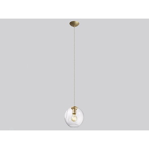 Fairfax - 1 Light Pendant-10 Inches Tall and 8 Inches Wide