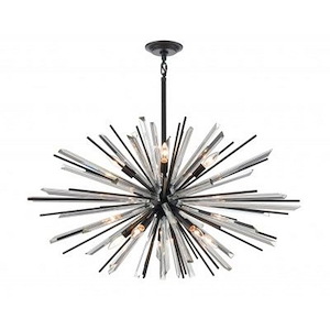 Palisades Ave - 10 Light Sputnik Chandelier-22 Inches Tall and 39.38 Inches Wide - 1300751