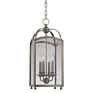 Curtis Way - Four Light Pendant - 10 Inches Wide by 24.75 Inches High - 1227551