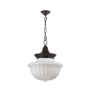 Lumley Causeway - Two Light Large Pendant - 15 Inches Wide by 18.5 Inches High - 1227571