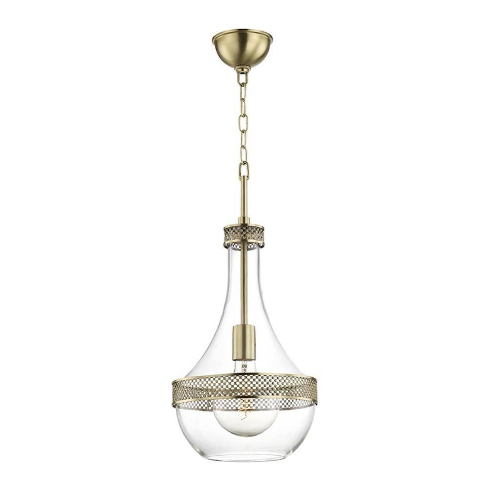 Bailey Street Home 116-BEL-2972950 Carters Common 1-W Pendant - 10.75 Inches Wide by 23 Inches High