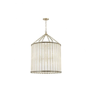 Kneller Road 12-Light Pendant - 28 Inches Wide by 39.25 Inches High - 1228075