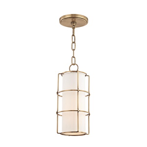 Barley Oval 1-Light LED Pendant - 7 Inches Wide by 15.25 Inches High - 1228080