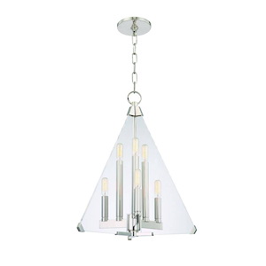 Kneller Road 6-Light Pendant - 18 Inches Wide by 22.5 Inches High - 1228201