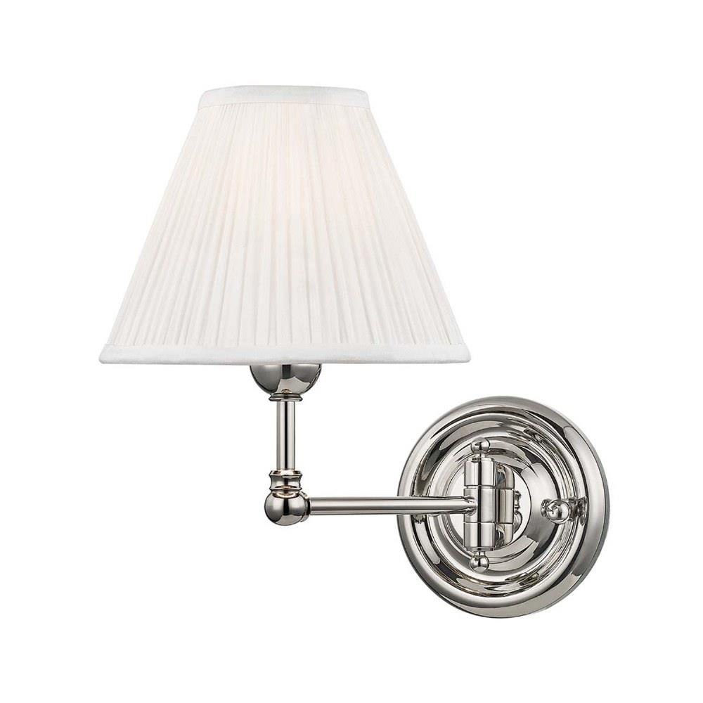 Bailey Street Home 116-BEL-4412684 Elderberry Circle - 1 Light Swing Arm Wall Sconce - 7.5 Inches Wide by 10.5 Inches High
