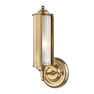 Elderberry Circle - 1 Light Classic Wall Sconce - 4.75 Inches Wide by 12.25 Inches High - 1228603
