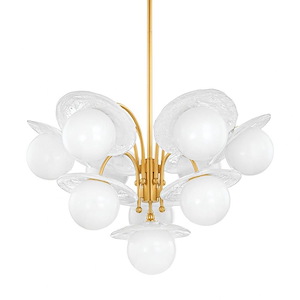 Woodcock Drive - 10 Light Chandelier-21.5 Inches Tall and 33 Inches Wide - 1316220