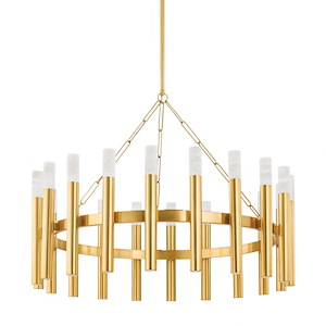 Hanover Hollow - 20 Light Chandelier In Modern Style-29.25 Inches Tall and 42.25 Inches Wide - 1316254