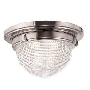 Clinton Down - Three Light Flush Mount - 17.75 Inches Wide by 9.75 Inches High - 1228947