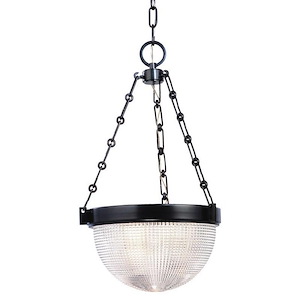 Clinton Down - Two Light Pendant - 13 Inches Wide by 21.75 Inches High - 1229096