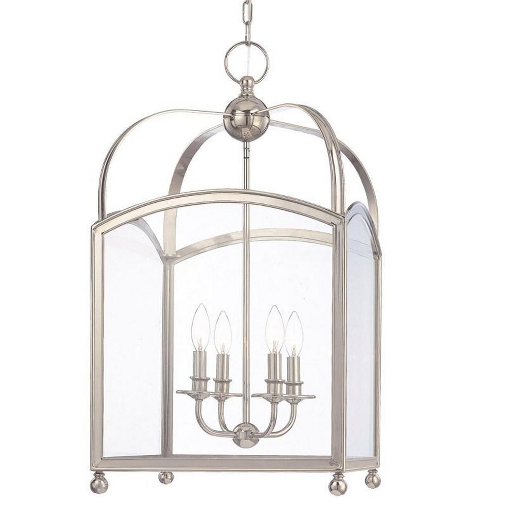 Bailey Street Home 116-BEL-634543 Curtis Way - Four Light Pendant - 16 Inches Wide by 29.5 Inches High