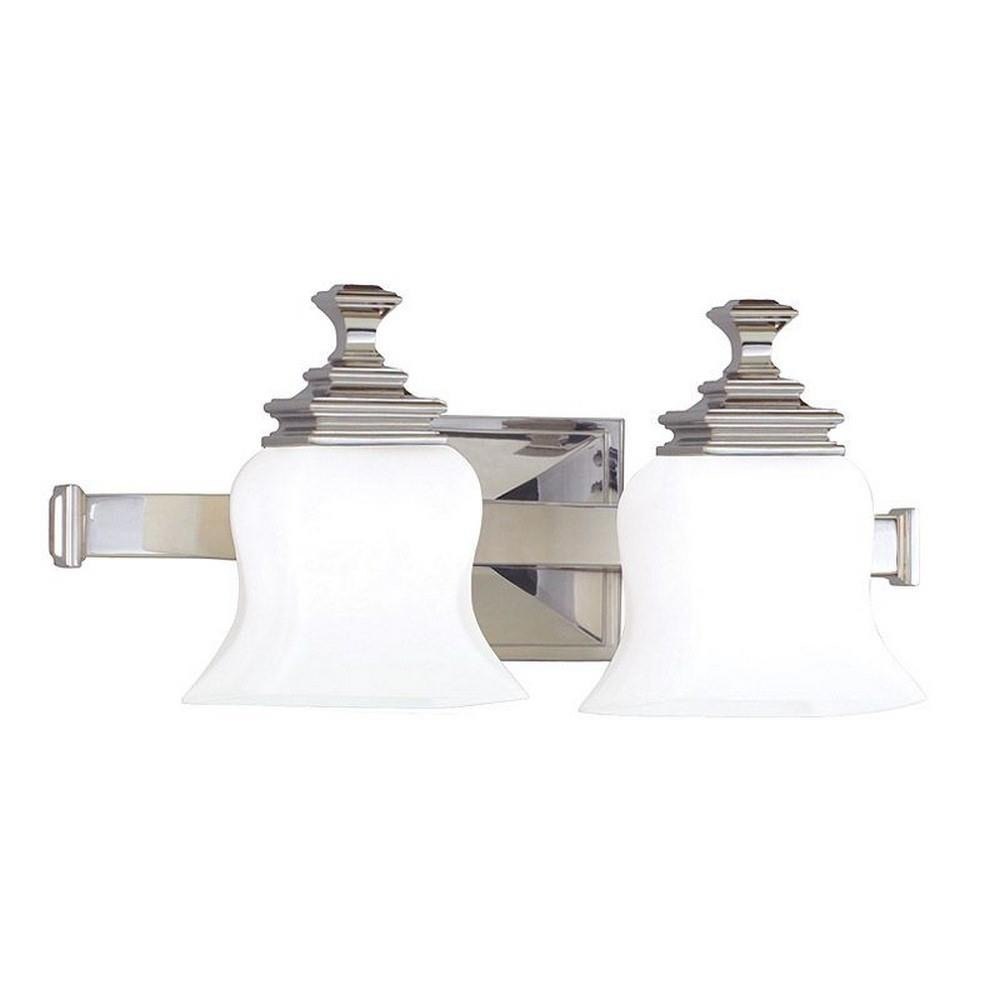 Bailey Street Home 116-BEL-673381 Moat Fairway - Two Light Wall Sconce - 17 Inches Wide by 7.5 Inches High