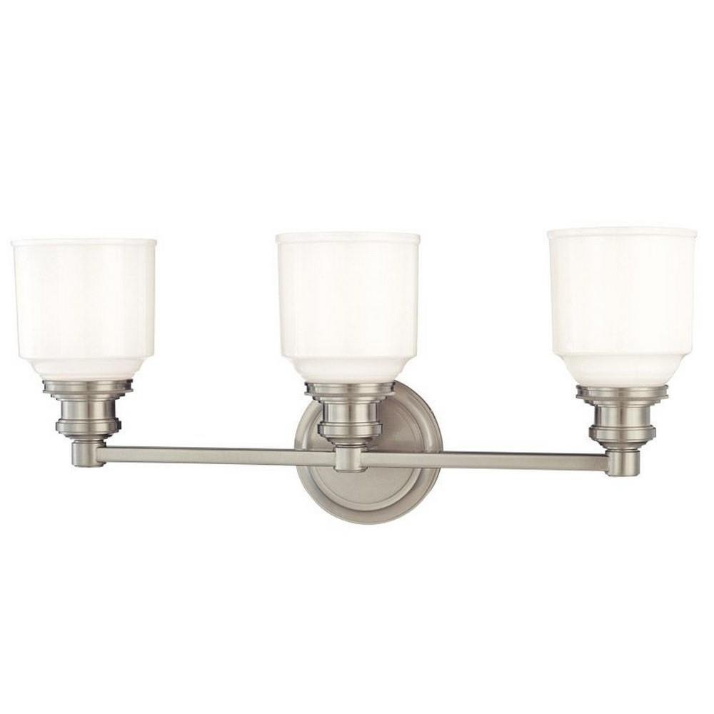 Bailey Street Home 116-BEL-692926 Mersey Cloisters - Three Light Bath Bracket - 22.5 Inches Wide by 9.75 Inches High