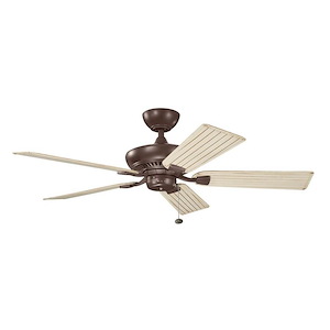 Samuel Ogden Street - Ceiling Fan Motor Only - with Traditional inspirations - 13 inches tall by inches wide - 1229493