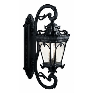 Branksome Hall - 4 light Outdoor Wall Mount - 37.75 inches tall by 14 inches wide - 1229503