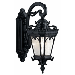 Branksome Hall - 1 light Outdoor Wall Mount - 18 inches tall by 7.5 inches wide - 1229549